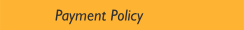 Payment Policy